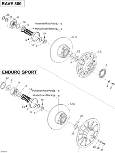Driven Pulley