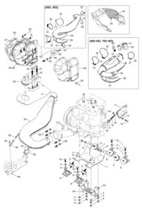 Engine Mount Plate/Muffler