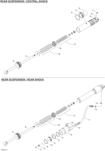 Take Apart Shock rear