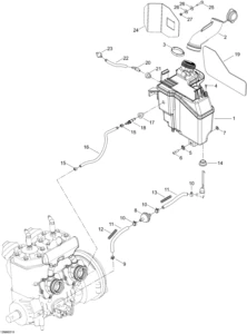 Oil Tank And Support