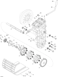 Drive Axle And Track