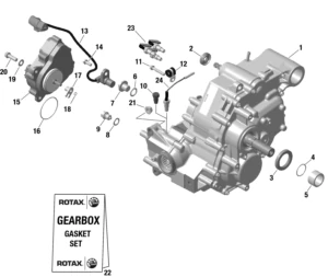 Rotax - Gear Box And Components 420686569