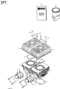 Cylinder And Cylinder Head, 377
