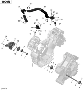 Engine Cooling - 1000R