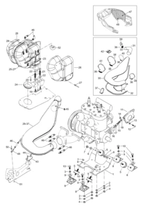 Engine Mount Plate/Muffler