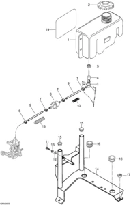 Oil Tank And Support